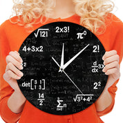 LuminaMath - Mathematical Wall Decoration Clock