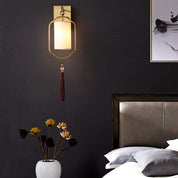 LightAtmosphere - Modern 1-light fabric wall lamp in Chinese style