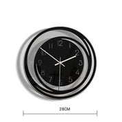 StilGlow - Analogue Wall Decoration, Silent Clock for Home