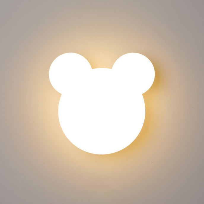 GlowUp - Cartoon Bear-Shaped LED Wall Lamp