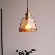 Levy Retro LED Pendant Lights Gold Metal Glass Bedroom Living Room Dining Room
