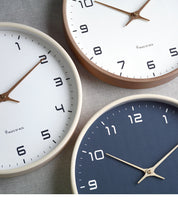 Minimalist Wooden Wall Clock - A Stylish Addition to Your Interior!