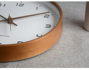 Minimalist Wooden Wall Clock - A Stylish Addition to Your Interior!