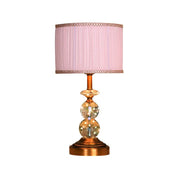 KristalGlow - Table Lamp with Tapered Shape and Faceted Crystal Balls