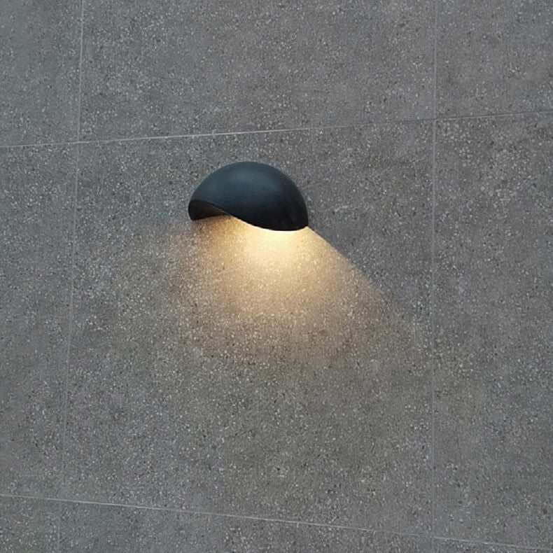 Luminia - Creative Minimalist Half-Round Aluminium LED Wall Lamp