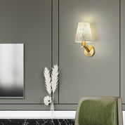 LichtBloeier - Modern Fabric Dome Wall Lamp with 1 Light Arm