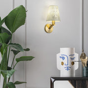 LichtBloeier - Modern Fabric Dome Wall Lamp with 1 Light Arm