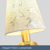LichtBloeier - Modern Fabric Dome Wall Lamp with 1 Light Arm