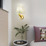 LichtBloeier - Modern Fabric Dome Wall Lamp with 1 Light Arm