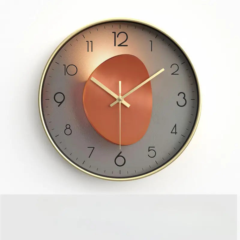 LumoTime - Trendy Wall Clock for Living and Bedroom