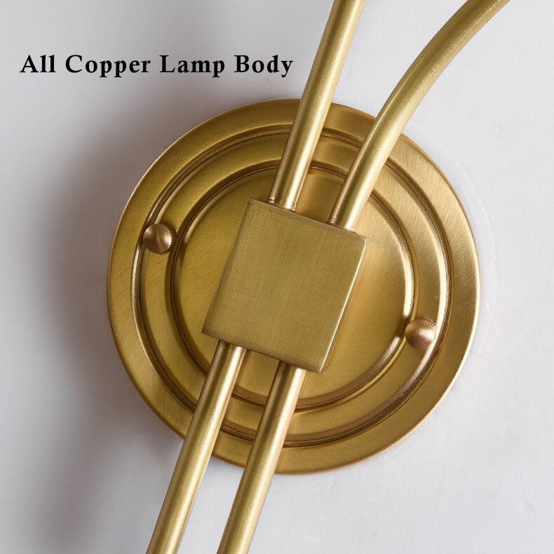 FloraLuxe - Modern flower-shaped wall lamp with two lights