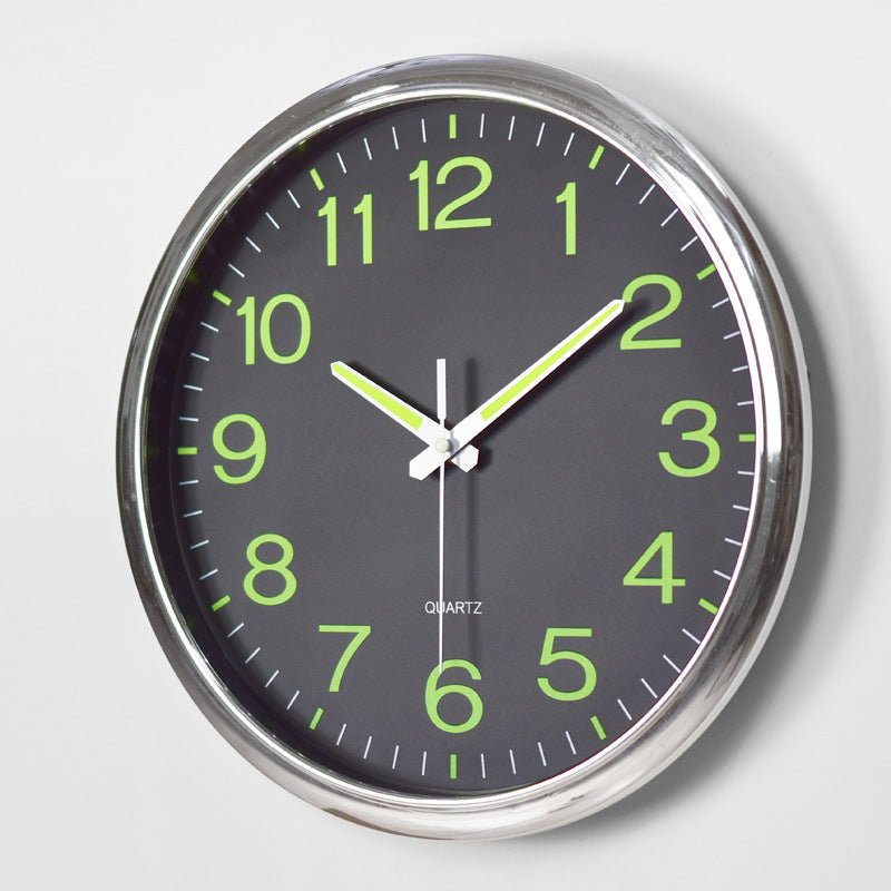Illuminated Silent Wall Clock 30 cm