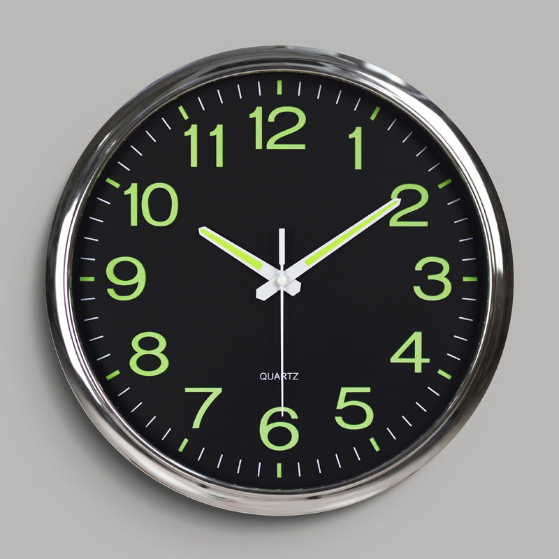 Illuminated Silent Wall Clock 30 cm