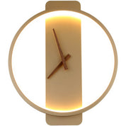 FlexiLight - Modern Adjustable LED Wall Lamp in Clock Shape