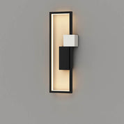 LumiSil - Minimalist Creative Square Frame Iron Silicone LED Wall Lamp