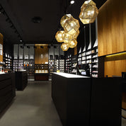 LightDesign - Geometric Round Pendant Lamp in Electrolytic Metal