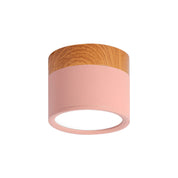 Macaron - Small Yellow/Blue/Black Ceiling Lamp
