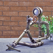LightCraft - Industrial Iron Pipe Man Night Light