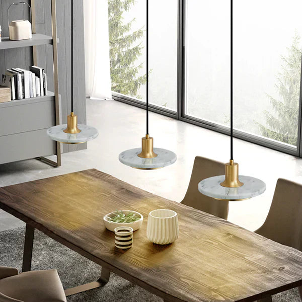 Sleek – Pendant Light in Modern Marble
