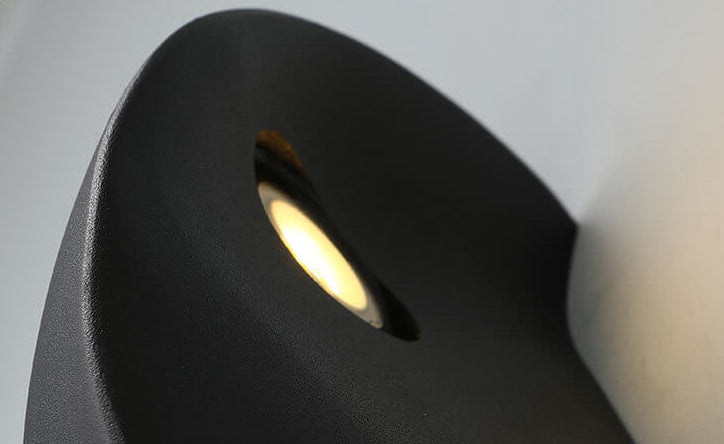 Luminia - Creative Minimalist Half-Round Aluminium LED Wall Lamp