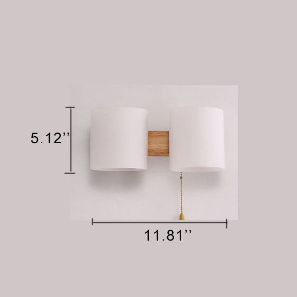 GloBrite - Modern wall lamp in cylindrical shape with 1 light