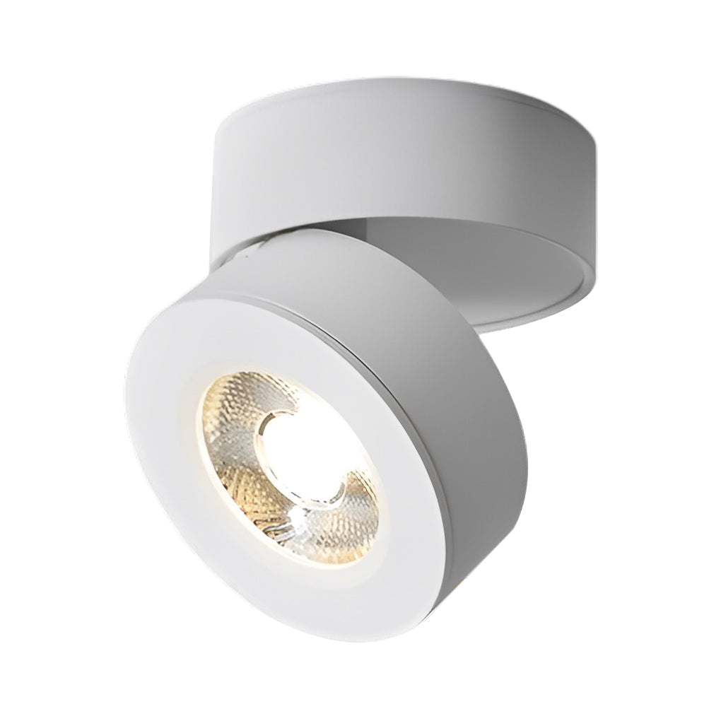 LichtVisie - Round Foldable Adjustable LED Nordic Spotlight Recessed Ceiling Light