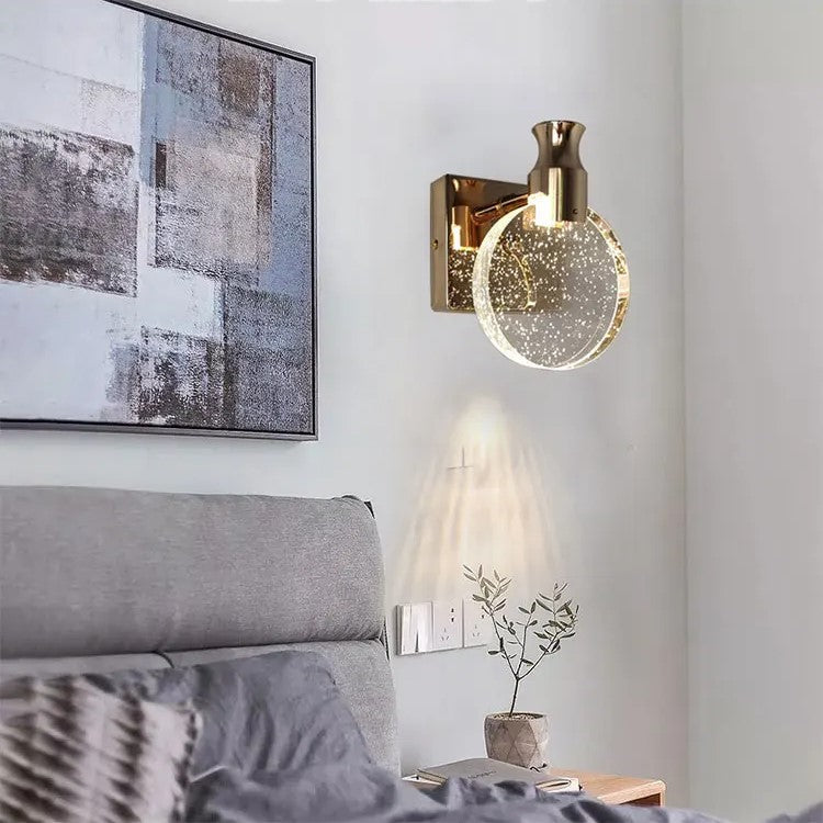 LuxeCircle - Wall Lamp with Circular Design