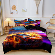SpeedGlow - Duvet Cover Supercar Race Car