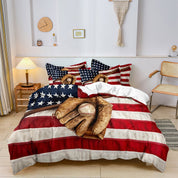 DreamCovers - Duvet Cover Set Baseball USA