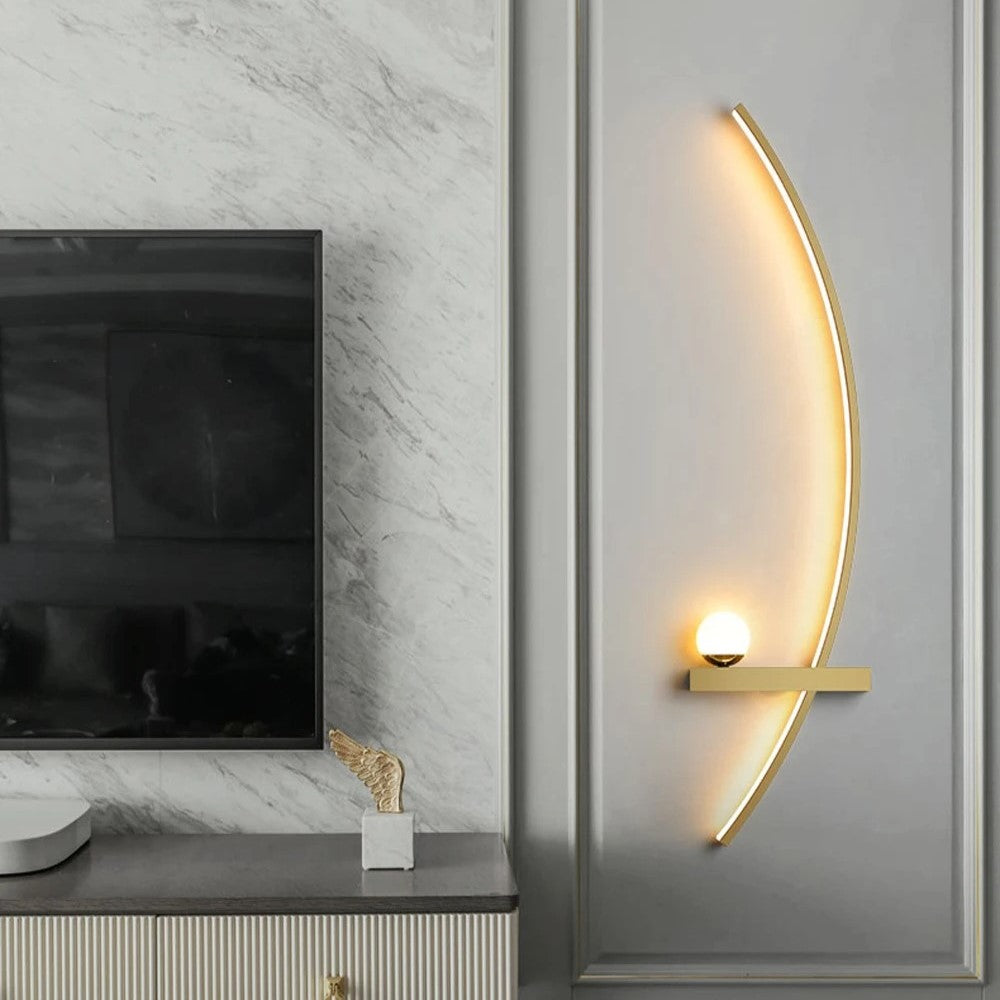 Lumosphere Glow - Minimalist LED Wall Light