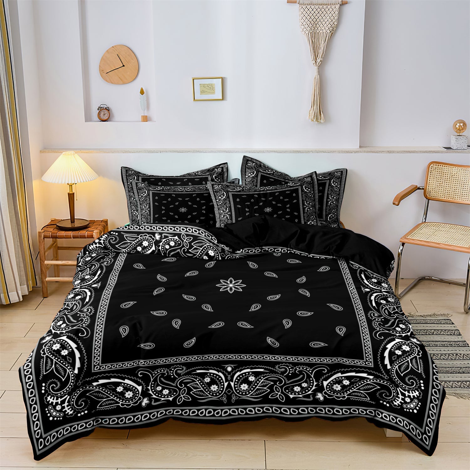 Floral - Paisley Mandala Bedding Set