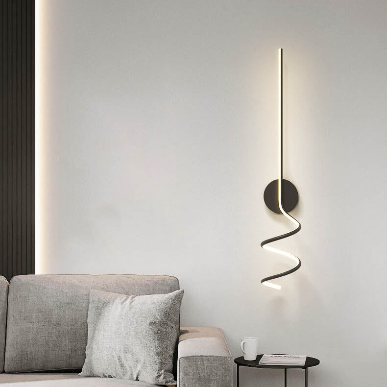 LumiArc - Minimalist Creative Arcs Lines 1-Light LED Wall Lamp