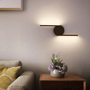 LumiLine - Modern Aluminium LED Wall Lamp with Minimalist Curves