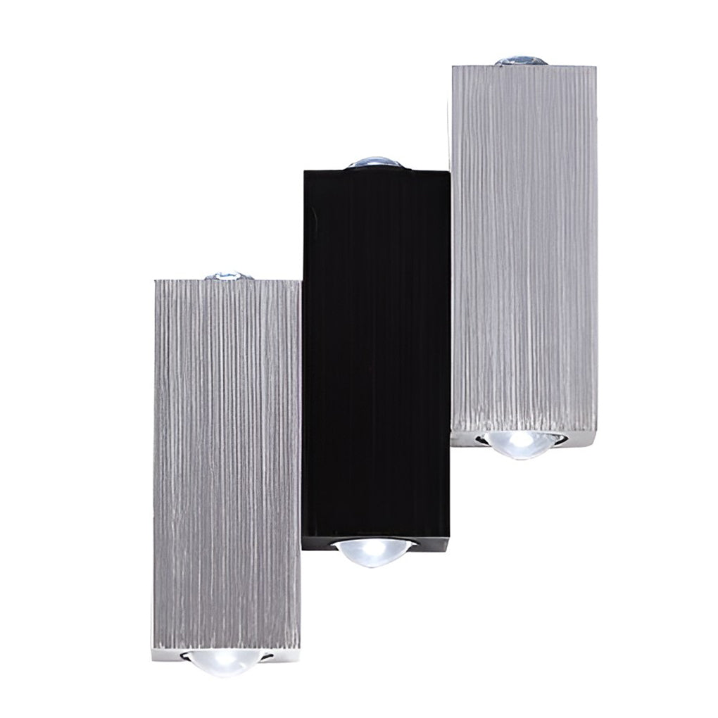 LumiLuxe - Rectangular LED Up and Down Lights Modern Wall Lamps