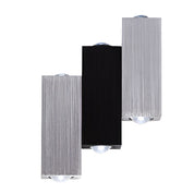 LumiLuxe - Rectangular LED Up and Down Lights Modern Wall Lamps