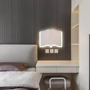 LichtHaus - Modern book-shaped LED wall lamp made of iron