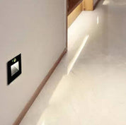 LumiStep - Minimalist LED Wall Light for Recessed Mounting