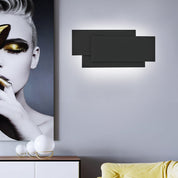 LumiNova - Minimalist Square Stacked Aluminium LED Wall Light