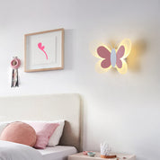LuminoArt - Creative Butterfly LED Wall Lamp with 1 Light in Acrylic