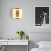 FlexiLight - Modern Adjustable LED Wall Lamp in Clock Shape