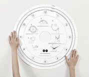 Bird Flight - Stylish Wall Clock with Swallow Design