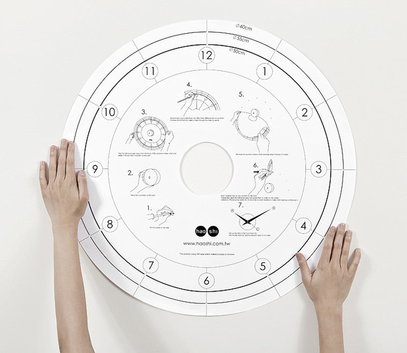 Bird Flight - Stylish Wall Clock with Swallow Design