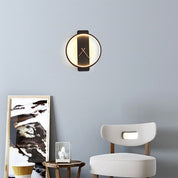 FlexiLight - Modern Adjustable LED Wall Lamp in Clock Shape