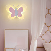 LuminoArt - Creative Butterfly LED Wall Lamp with 1 Light in Acrylic