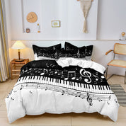 Melodia - Music Piano Note Duvet Cover Bedding Set