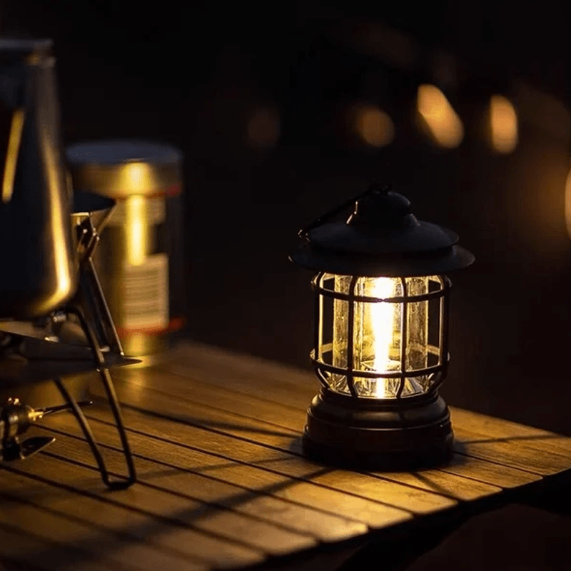 RetroLight - Portable Retro Camping Lantern