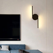 LumiLine - Modern Aluminium LED Wall Lamp with Minimalist Curves