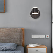Nordic Rotatable Cylinder Shade LED Wall Lamp 1/2/3 Flames