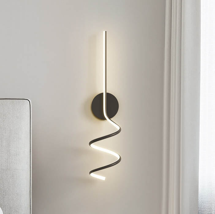 LumiArc - Minimalist Creative Arcs Lines 1-Light LED Wall Lamp