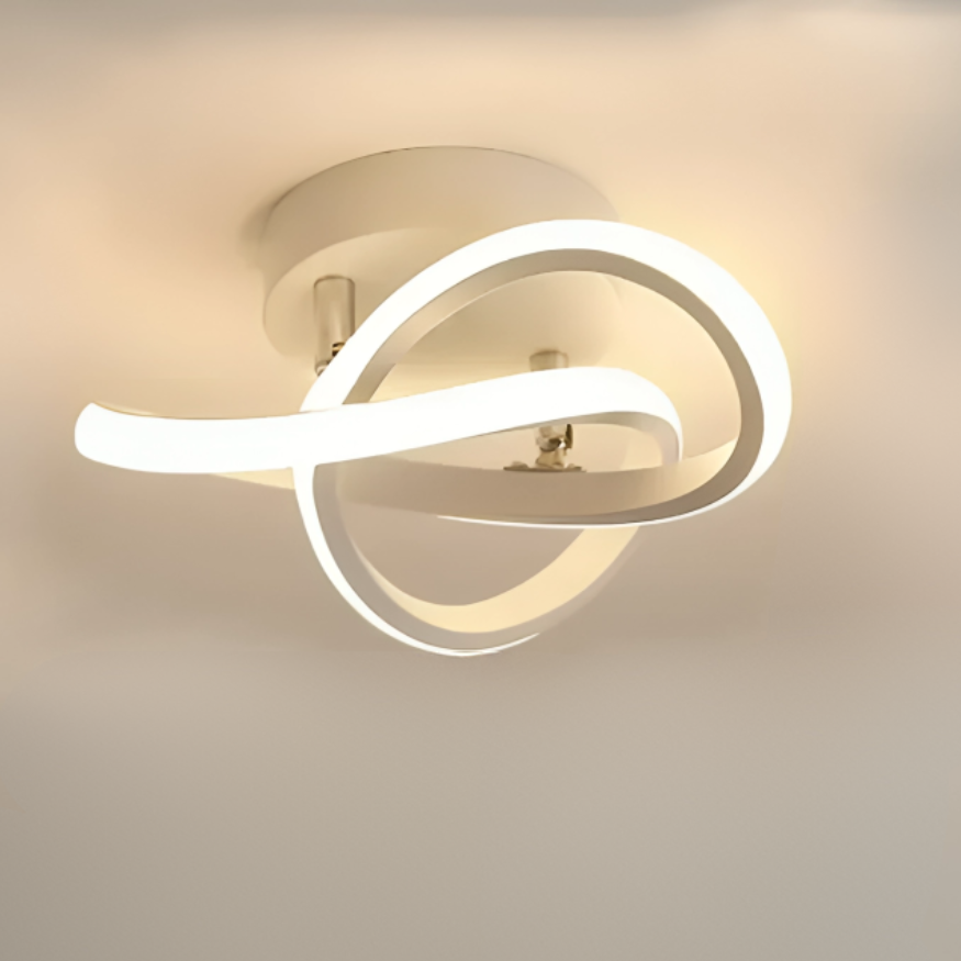 Modern LED Ceiling Light - 2 Rings